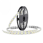 12V Warm White 5050 SMD LED Strip Flexible 5M/Roll Waterproof (5 Meter) ,(With Power Supply & Controller))