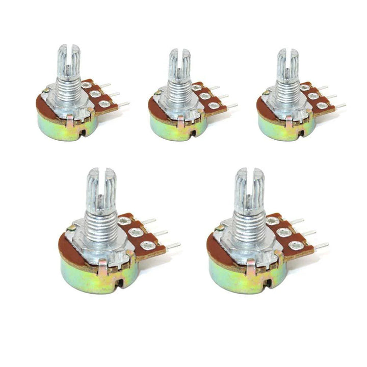 10K Potentiometer with Knob (pack of 5)