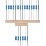 200 Ohm 1/4 Watt Resistor ( 5 pcs)