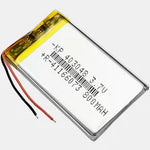 3.7V 800mAh Rechargeable Lithium Battery