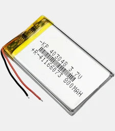 3.7V 800mAh Rechargeable Lithium Battery