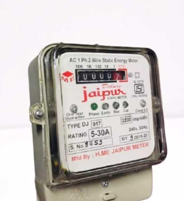 single phase energy meter