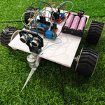 Weed cutting robot project for automatic grass and weed cutting