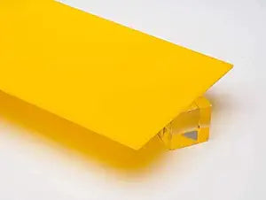 Yellow Acrylic Sheet (1ft x 1ft) (1 Pcs)